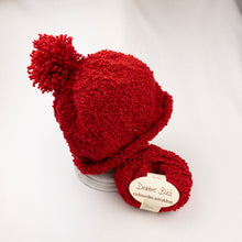 Load image into Gallery viewer, Astrakhan Baby Hat | Debbie Bliss Astrakhan &amp; Knitting Pattern (#384)
