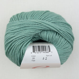 Stellan's Baby Blanket Knitting Kit | Ella Rae Cashmereno Aran & Knitting Pattern (#119)