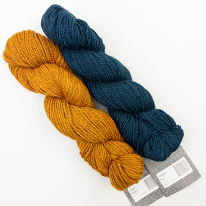 Acadia Striped Hat Knitting Kit | The Fibre Company Acadia & Knitting Pattern (#304)
