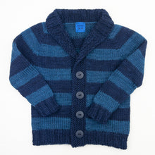 Load image into Gallery viewer, Elwood Baby &amp; Kids Cardigan Knitting Kit | Artyarns Merino Cloud
