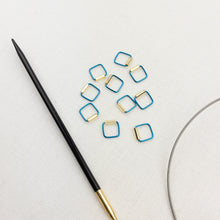 Load image into Gallery viewer, Beaded Stitch Markers | Large Square
