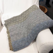 Load image into Gallery viewer, Gradient Throw Knitting Kit | Fine Donegal Tweed &amp; Kathmandu Lace &amp; Knitting Pattern (#337)
