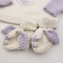 Load image into Gallery viewer, Sirdar Bunny Sweater and Slippers Knitting Kit | Sirdar Baby Bamboo
