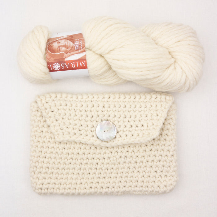 Beginning Crochet Kit (Deluxe)  Ella Rae Cashmereno, Aurora 8 & Croch –  ATELIER YARNS