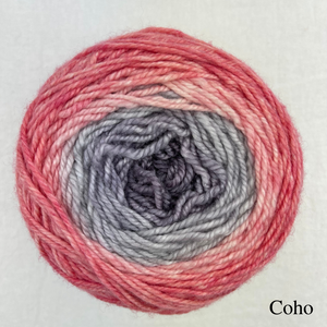 Ombré Elf Hat Knitting Kit | Freia Handpaints Superwash Merino Silk Sport & Knitting Pattern (#301)
