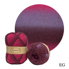 Load image into Gallery viewer, Kauni Effektgarn Garter Stitch Scarf Knitting Kit | Kauni Effektgarn &amp; Knitting Pattern (#245)

