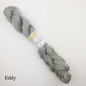 Staggered Fern Shawlette Knitting Kit | Jade Sapphire Sylph & Knitting Pattern (#272)