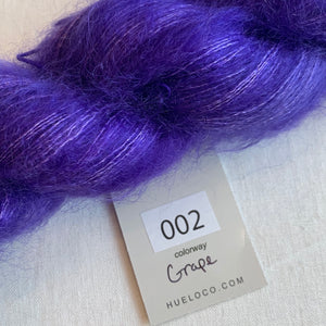 emPower People | Hue Loco Mohair Lace in Grape