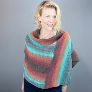 Krista Wrap Crochet Kit | Freia Superwash Merino Silk Sport & Crochet Pattern (#390)