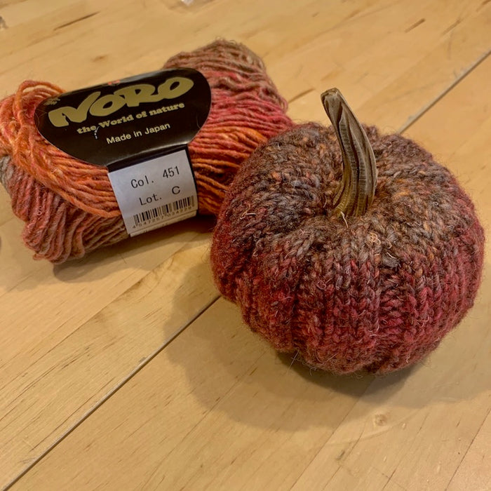 Pumpkin Spice Knitting Kit | Noro Silk Garden