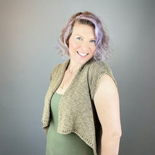 Load image into Gallery viewer, Firefly Wrap Knitting Kit | Juniper Moon Zooey &amp; Knitting Pattern
