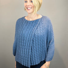 Load image into Gallery viewer, Origami Cabled Pullover Knitting Kit | Cascade Pure Alpaca &amp; Knitting Pattern (#288B)

