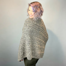 Load image into Gallery viewer, Queensland Cabled Poncho Knitting Kit | Queensland Kathmandu Aran &amp; Knitting Pattern
