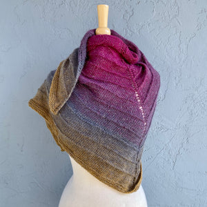 Boneyard Shawl Knitting Kit | Trendsetter Knits Paradigm