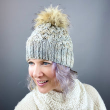 Load image into Gallery viewer, Allover Cabled Hat (Tosh Merino Version) Knitting Kit | Tosh Merino &amp; Knitting Pattern (#299)
