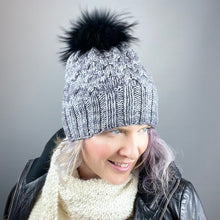 Load image into Gallery viewer, Allover Cabled Hat (Tosh Merino Version) Knitting Kit | Tosh Merino &amp; Knitting Pattern (#299)
