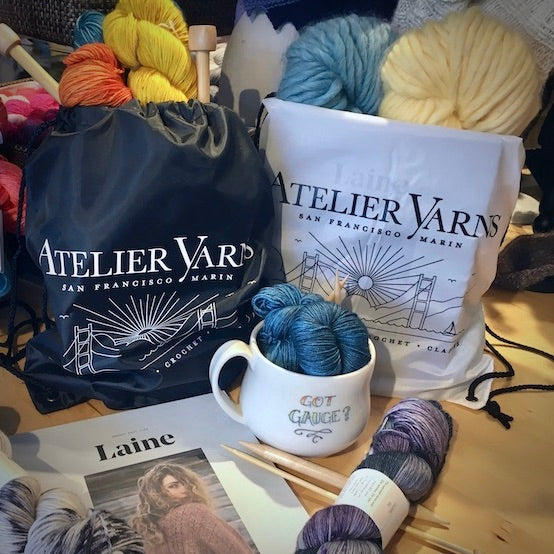 Beginning Crochet Kit (Basic)  Ella Rae Cashmereno & The Crochet Answ –  ATELIER YARNS
