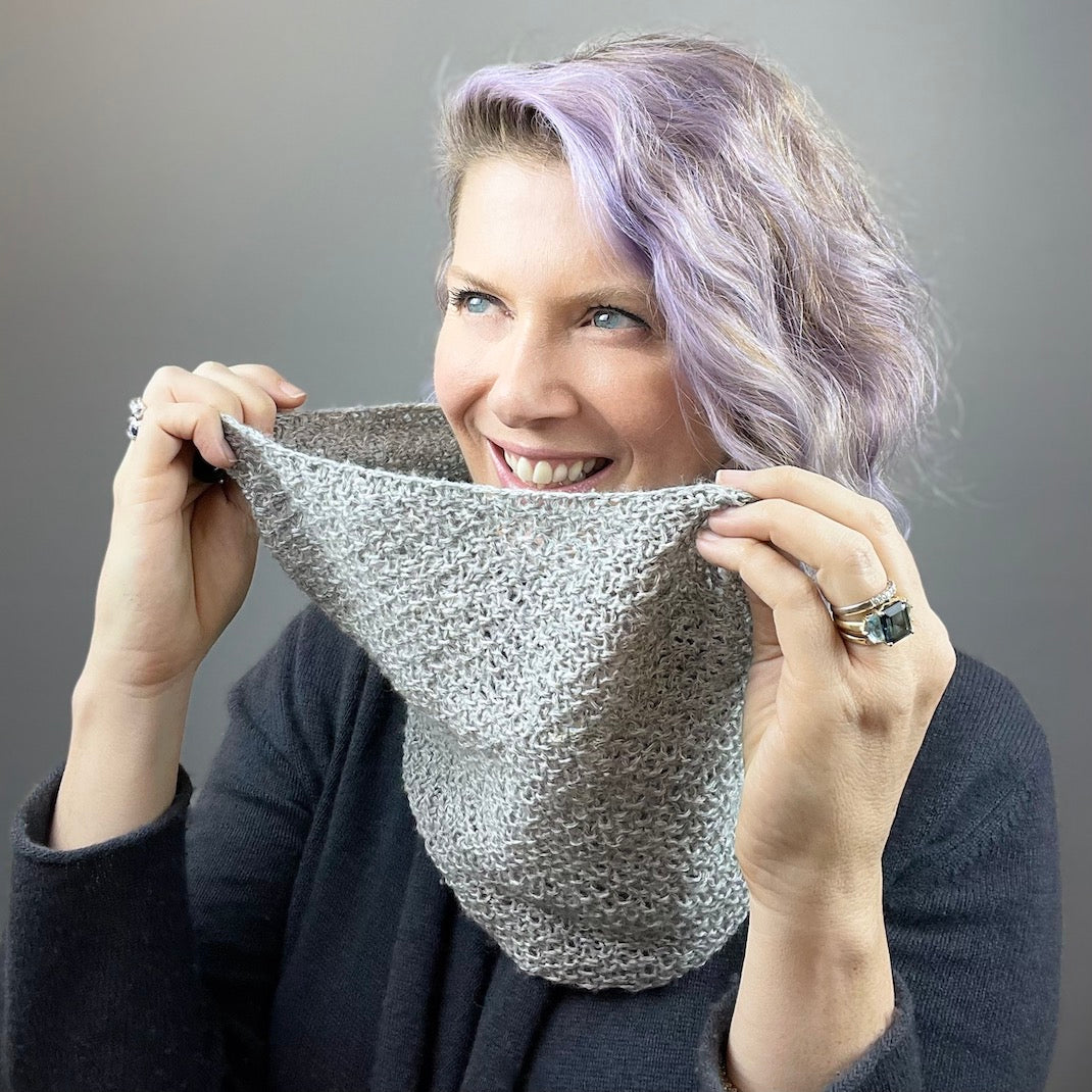 Sylph Cowl Knitting Kit | Jade Sapphire Sylph & Knitting Pattern (#243 ...