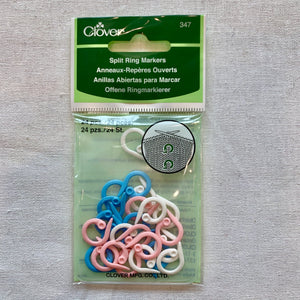 Clover Split Ring Stitch Markers
