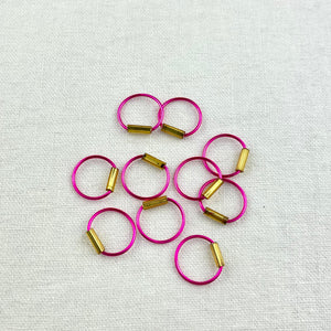 Beaded Stitch Markers | Large Round