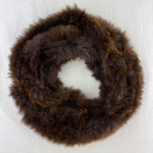 Rabbit Fur Cowl Knitting Kit | Furaz Rabbit Fur Yarn & Knitting Pattern (#198)