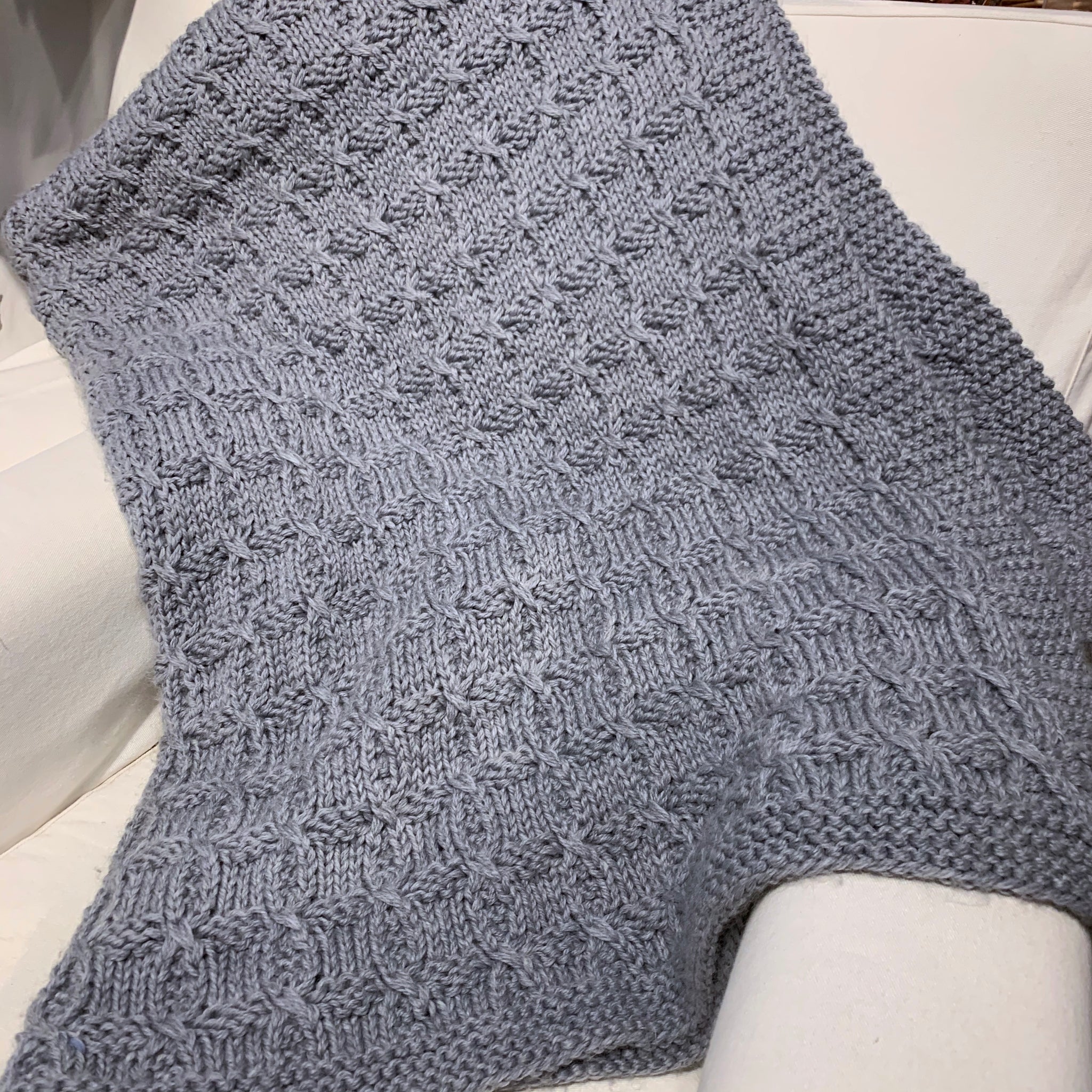 iKnitnstitch's Afghan - 6 Hour  Crochet homespun, Arm knitting