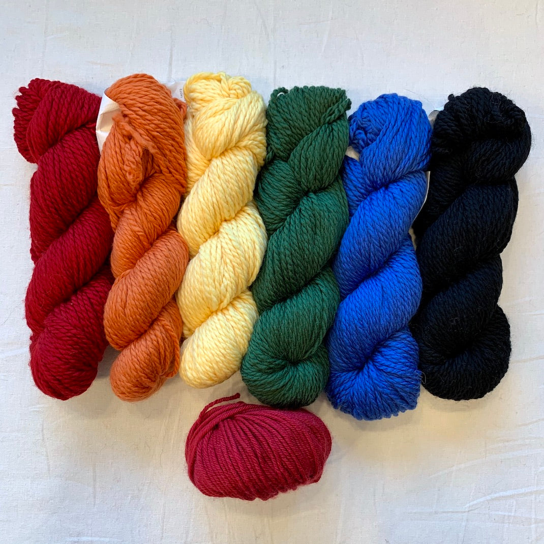 Colour Block Patchwork Cardigan Knitting Kit | Cascade 128