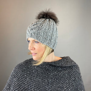 French Staghorn Hat Knitting Kit | Soft Donegal Chunky & Knitting Pattern (#377)