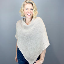 Load image into Gallery viewer, Stockinette Poncho Knitting Kit | Plymouth Baby Alpaca DK &amp; Knitting Pattern (#113D)
