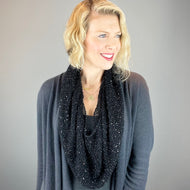 Beaded Mohair & Silk Cowl Knitting Kit | Artyarns Beaded Mohair and Sequins & Knitting Pattern (#364)