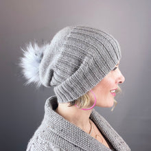 Load image into Gallery viewer, Road to China Light Hat Knitting Kit | Road to China Light &amp; Knitting Pattern (#287)
