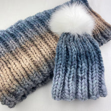 Load image into Gallery viewer, Plush Hat &amp; Cowl Set Knitting Kit | Freia Plush &amp; Knitting Patterns (#418)
