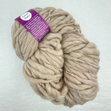 Load image into Gallery viewer, A tan skein of Knit Collage Sister bulky yarn
