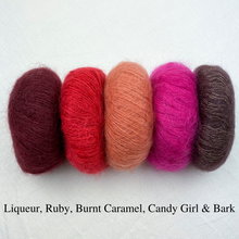 Load image into Gallery viewer, Kidsilk Haze Scarf Knitting Kit | Rowan Kidsilk Haze &amp; Knitting Pattern (#158)
