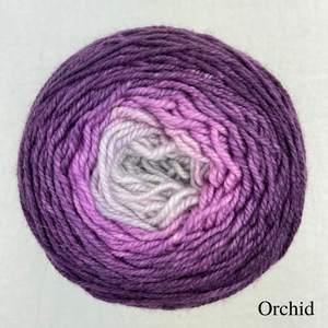 Hitchhiker (Freia version) Knitting Kit | Freia Handpaints Superwash Merino Silk Sport (#411)