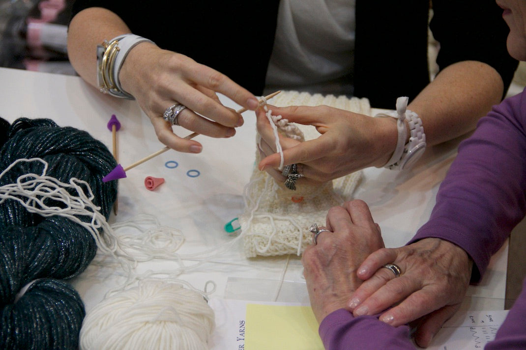 Private Lessons - learn the construction of knitting and gain ...