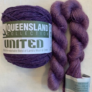 emPower People | Queensland United in Passion Flower & Colinton Lace in Amethyst