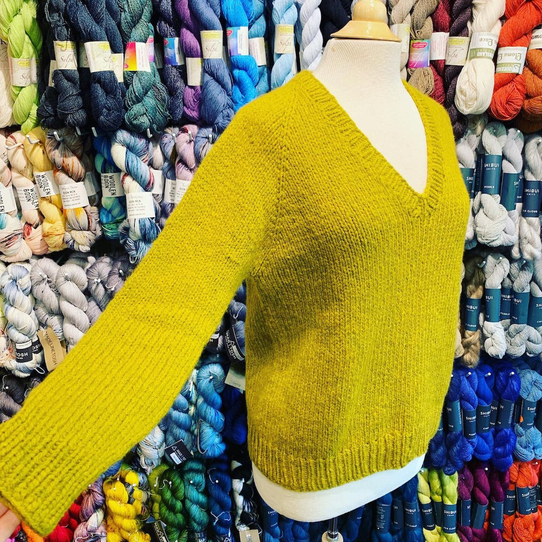 Seamless Sweater Class - make your first sweater knitted in one piece from  the top down. – ATELIER YARNS