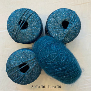 Stella & Luna Cowl Knitting Kit | Stacy Charles Stella, Luna & Knitting Pattern (#203)