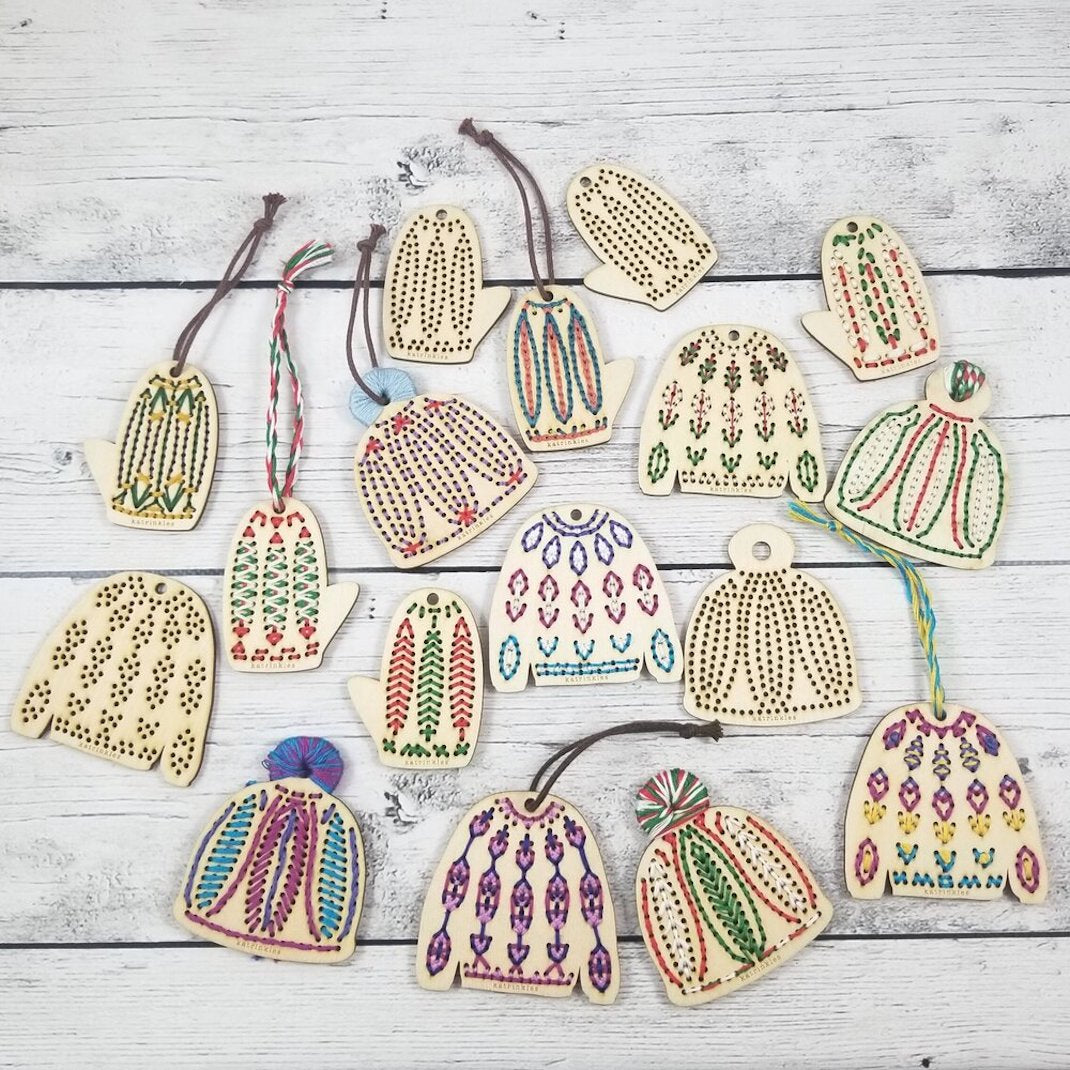 Katrinkles Stitchable Ornament Kits – ATELIER YARNS