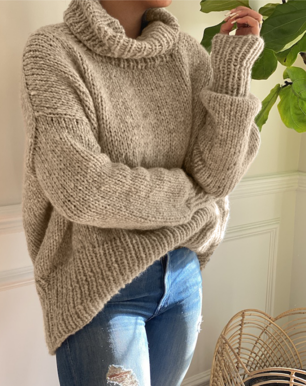 The Teddy Sweater from Third Piece | Juniper Moon Beatrix