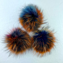 Load image into Gallery viewer, Raccoon Fur Pompoms
