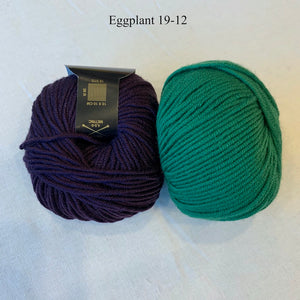 Ann Norling Kid's Fruit Caps Knitting Kit | Karabella Aurora 8 & Knitting Pattern (#140)