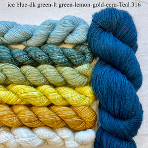 On The Spice Market (Manos version) Knitting Kit | Artyarns Merino Cloud, Manos del Uruguay Fino & Knitting Pattern