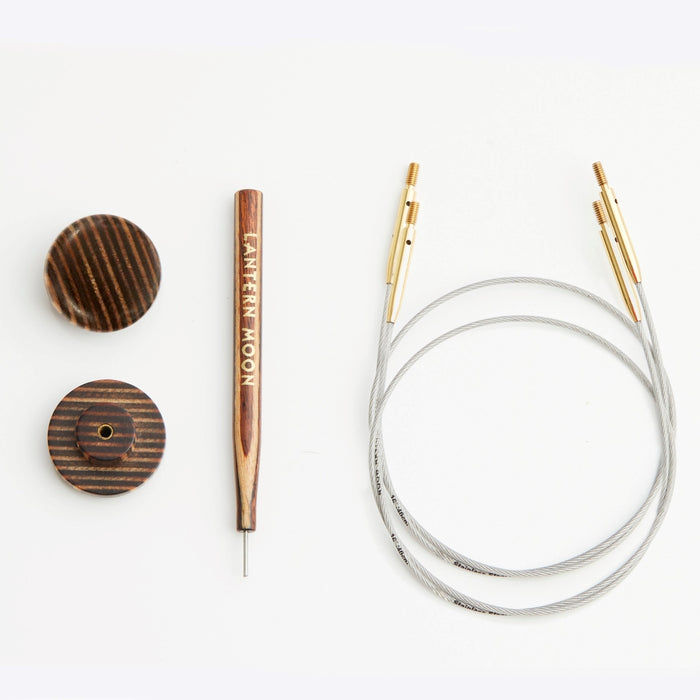 Clover, Takumi Bamboo Circular Knitting Needles: 9″ – Copper